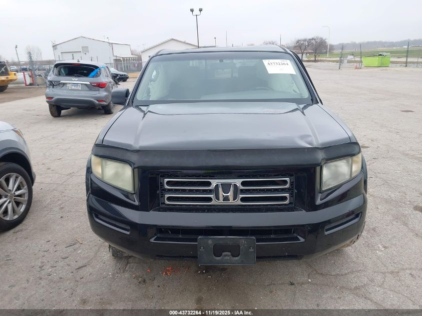 2006 Honda Ridgeline Rt VIN: 2HJYK16276H576177 Lot: 43732264