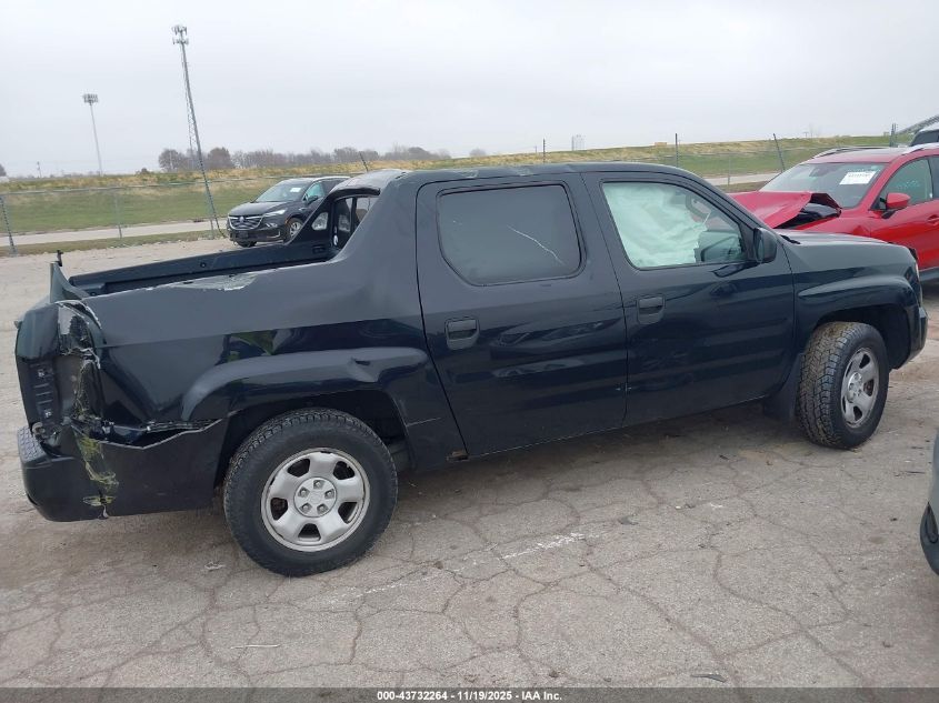 2006 Honda Ridgeline Rt VIN: 2HJYK16276H576177 Lot: 43732264