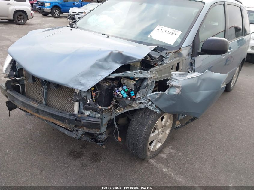 2006 Toyota Sienna Le VIN: 5TDZA23CX6S471049 Lot: 43732283