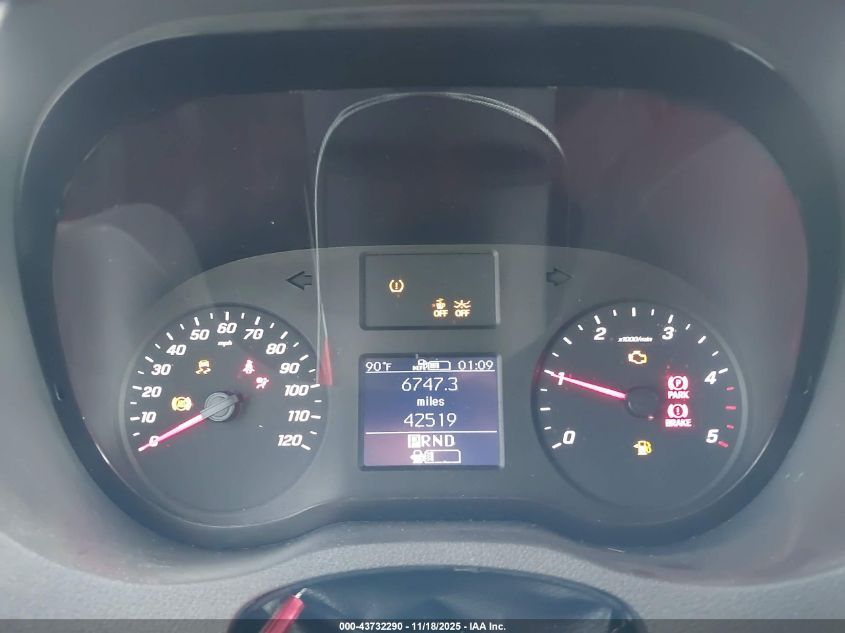 2023 Mercedes-Benz Sprinter 2500 High Roof 4-Cyl Diesel VIN: W1Y4KCHY7PT137142 Lot: 43732290