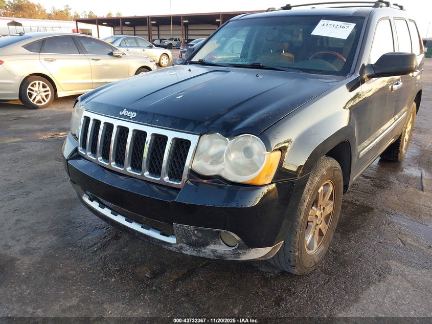 2008 Jeep Grand Cherokee Overland VIN: 1J8HS68298C105743 Lot: 43732367