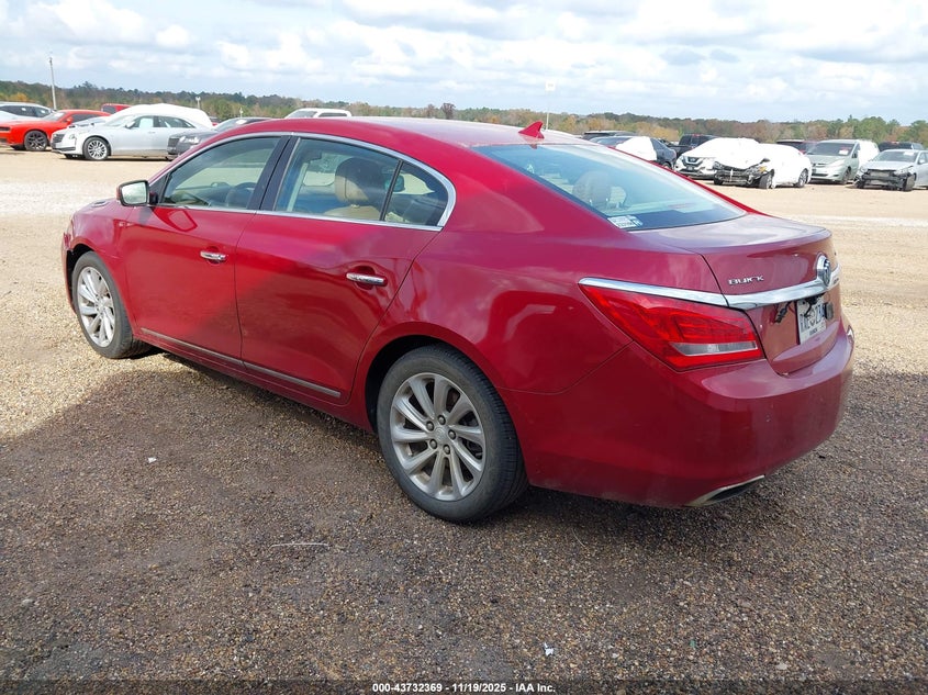 Vin: 1g4gb5g37ef152539, lot: 44227728, buick lacrosse leather group 20143