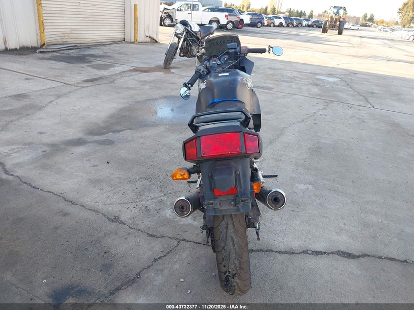 2006 Kawasaki Ex250 F VIN: JKAEXMF156DA16993 Lot: 43732377