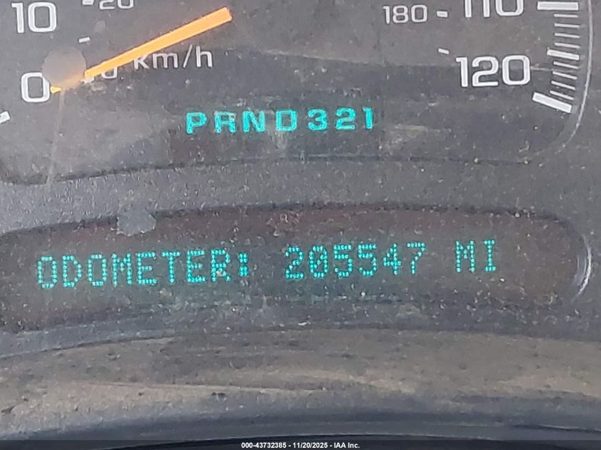 2005 Chevrolet Silverado 2500Hd Ls VIN: 1GCHK23U05F919797 Lot: 43732385