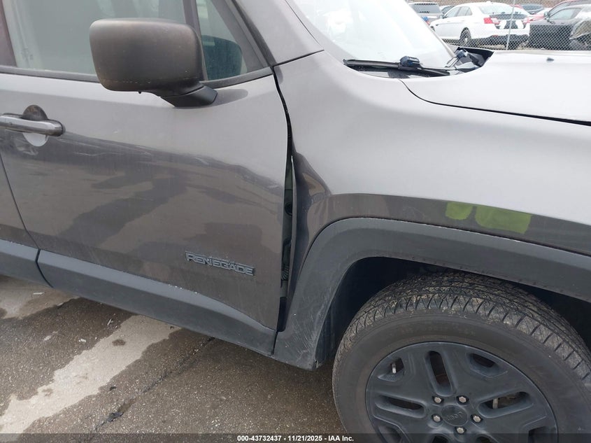 2018 Jeep Renegade Upland Edition 4X4 VIN: ZACCJBAB8JPJ13595 Lot: 43732437