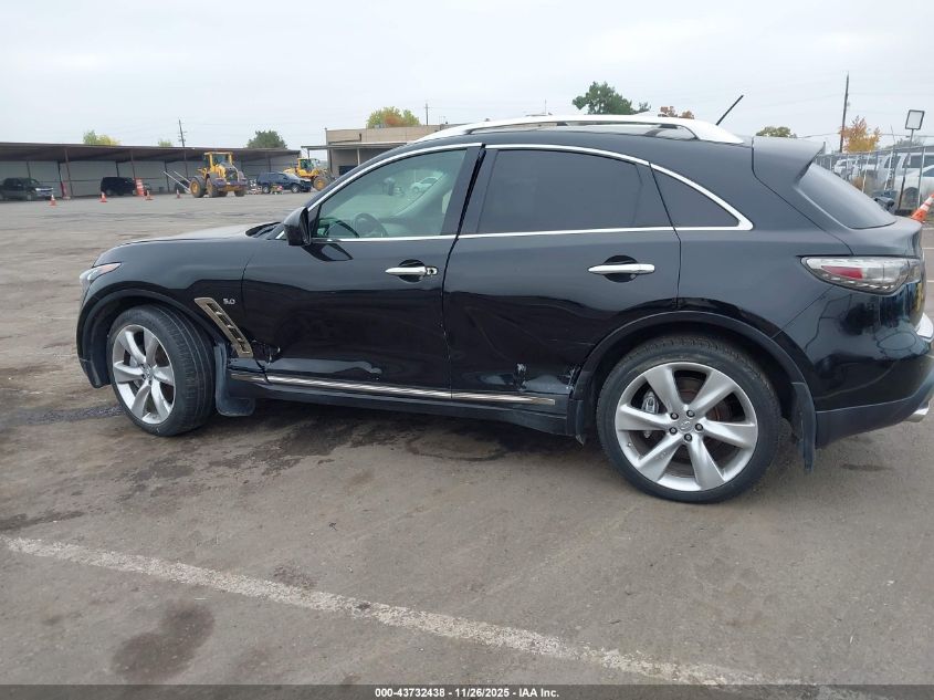 2014 Infiniti Qx70 Base V8 VIN: JN8BS1MW0EM400085 Lot: 43732438