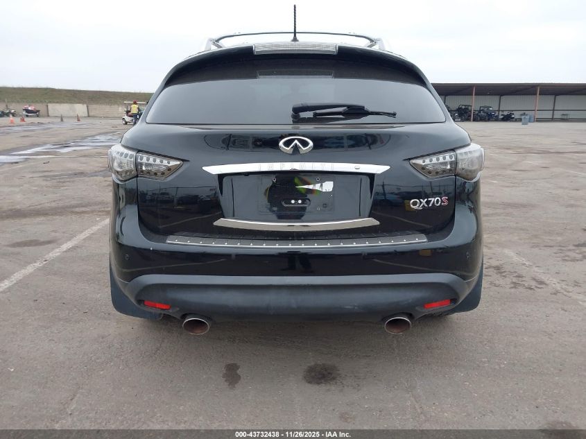 2014 Infiniti Qx70 Base V8 VIN: JN8BS1MW0EM400085 Lot: 43732438