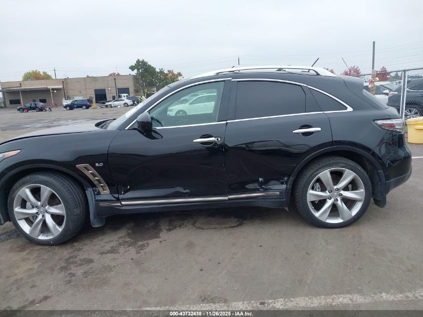 2014 Infiniti Qx70 Base V8 VIN: JN8BS1MW0EM400085 Lot: 43732438