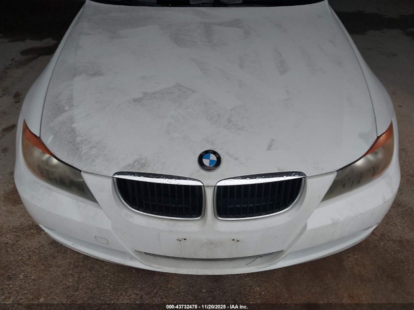 2008 BMW 328I VIN: WBAVC57538NK77474 Lot: 43732478