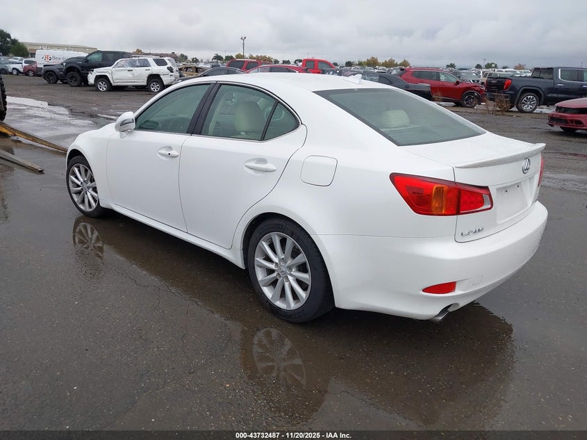 Vin: jthbf5c21a5109135, lot: 44227847, lexus is 250 20103