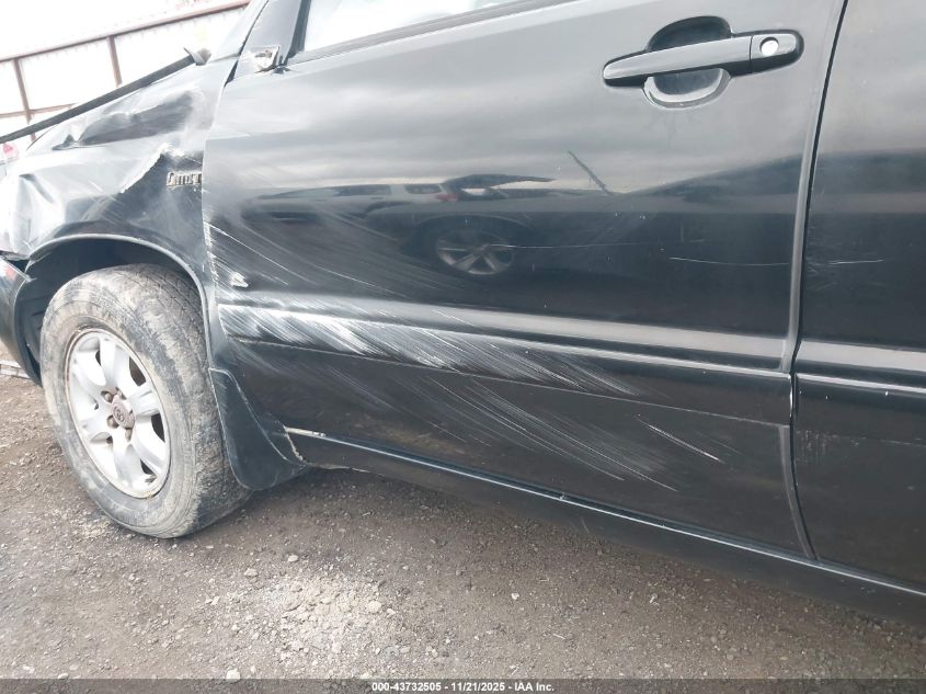 2002 Toyota Highlander Limited VIN: JTEGF21A020057023 Lot: 43732505