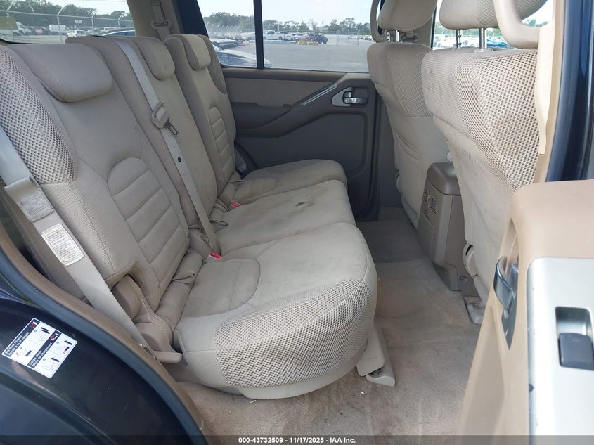 2007 Nissan Pathfinder S VIN: 5N1AR18W27C625027 Lot: 43732509