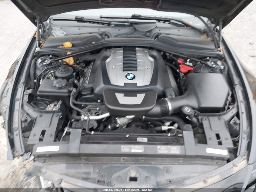 2007 BMW 650I VIN: WBAEK13597CN82229 Lot: 43732521