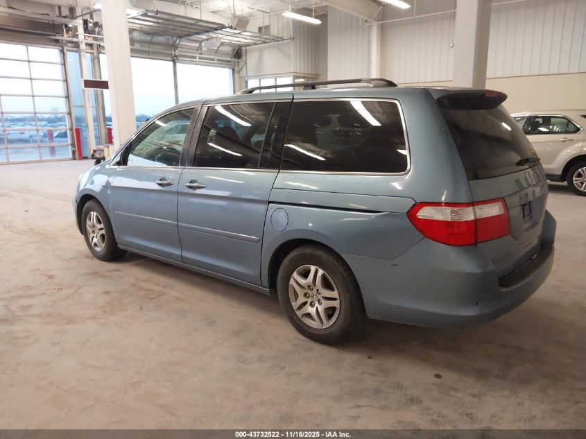2005 Honda Odyssey Ex-L VIN: 5FNRL38665B061273 Lot: 43732522