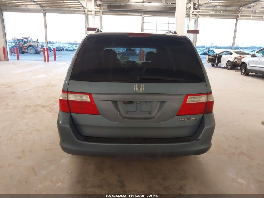 2005 Honda Odyssey Ex-L VIN: 5FNRL38665B061273 Lot: 43732522