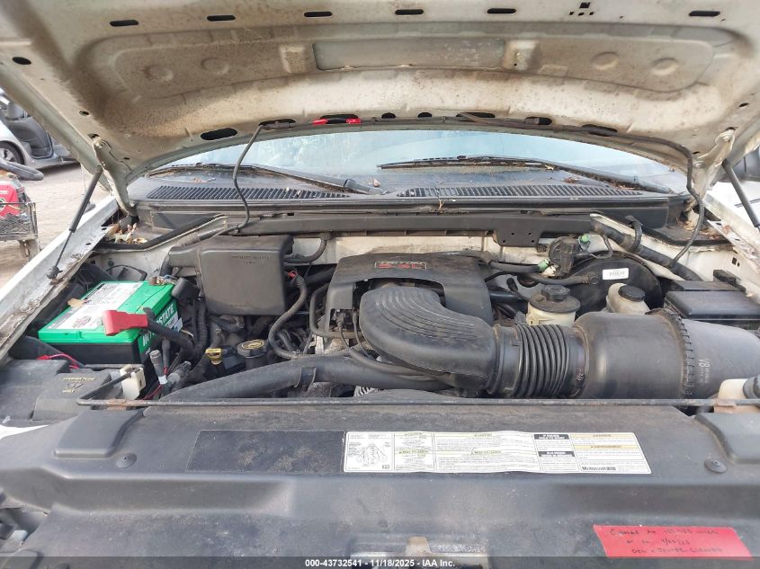 1998 Ford F-150 Lariat/Xl/Xlt VIN: 1FTRX17L5WKB97656 Lot: 43732541