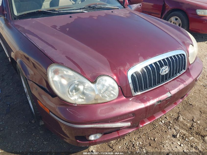 2002 Hyundai Sonata Gls/Lx VIN: KMHWF35H82A669702 Lot: 43732557