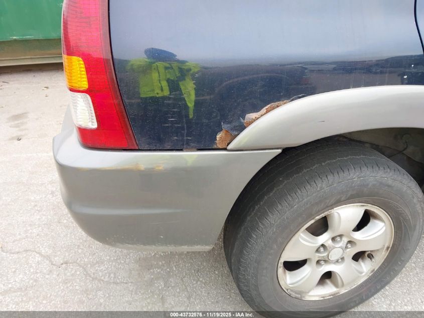 2002 Mazda Tribute Es V6/Lx V6 VIN: 4F2YU08182KM59630 Lot: 43732576