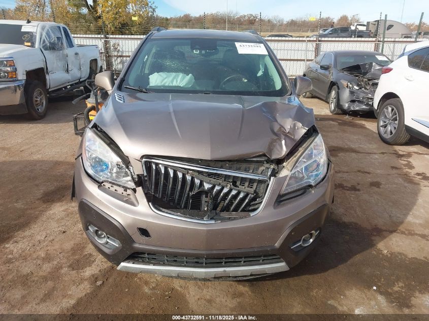 2013 Buick Encore Premium VIN: KL4CJHSB0DB157538 Lot: 43732591