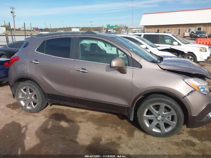 2013 Buick Encore Premium VIN: KL4CJHSB0DB157538 Lot: 43732591