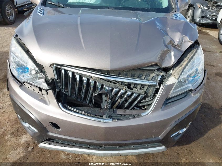 2013 Buick Encore Premium VIN: KL4CJHSB0DB157538 Lot: 43732591