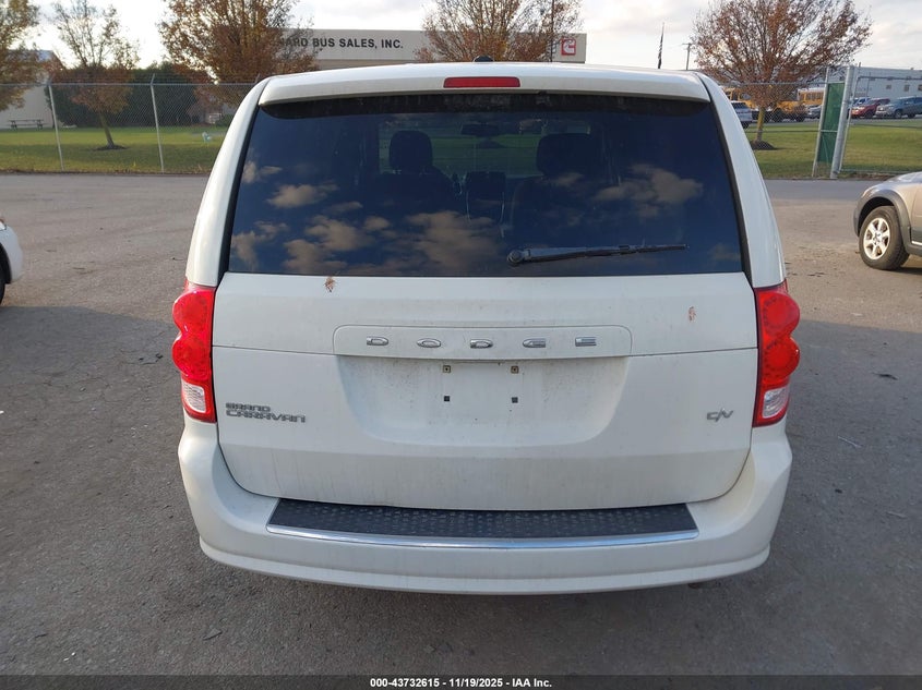 2011 Dodge Grand Caravan C/V VIN: 2D4RN1AG2BR616370 Lot: 43732615