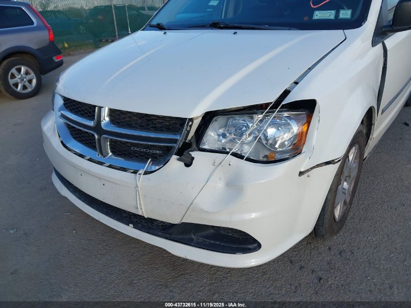 2011 Dodge Grand Caravan C/V VIN: 2D4RN1AG2BR616370 Lot: 43732615