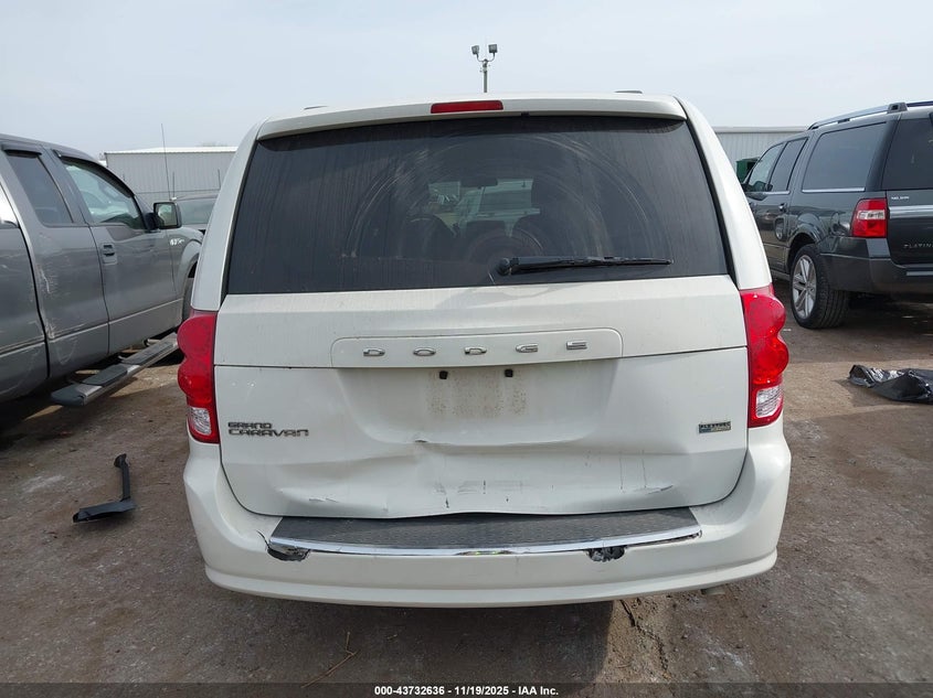 2012 Dodge Grand Caravan Sxt VIN: 2C4RDGCG4CR388602 Lot: 43732636