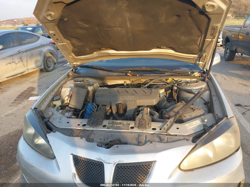 2008 Pontiac Grand Prix VIN: 2G2WP552281109643 Lot: 43732702
