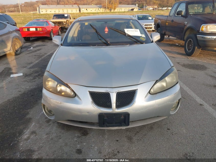 2008 Pontiac Grand Prix VIN: 2G2WP552281109643 Lot: 43732702
