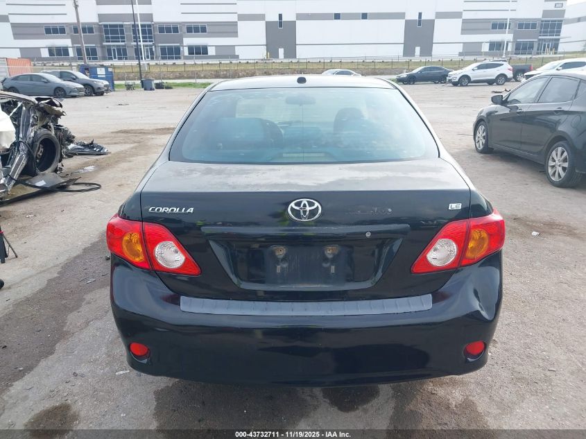 2009 Toyota Corolla Le VIN: JTDBL40E499089809 Lot: 43732711