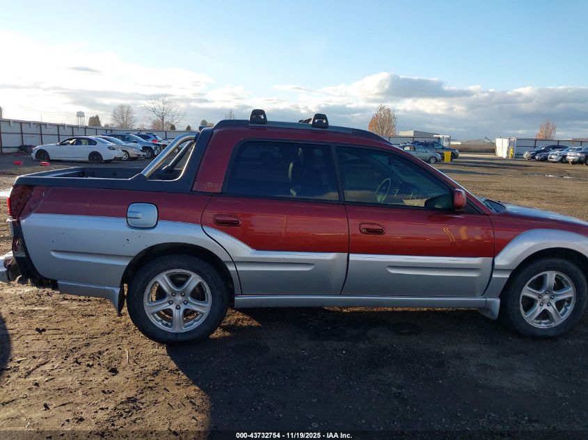 2003 Subaru Baja VIN: 4S4BT61C937105333 Lot: 43732754