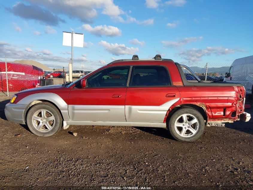 2003 Subaru Baja VIN: 4S4BT61C937105333 Lot: 43732754