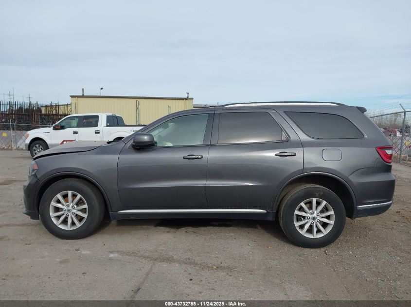 2020 Dodge Durango Sxt Plus Awd VIN: 1C4RDJAG3LC125168 Lot: 43732785