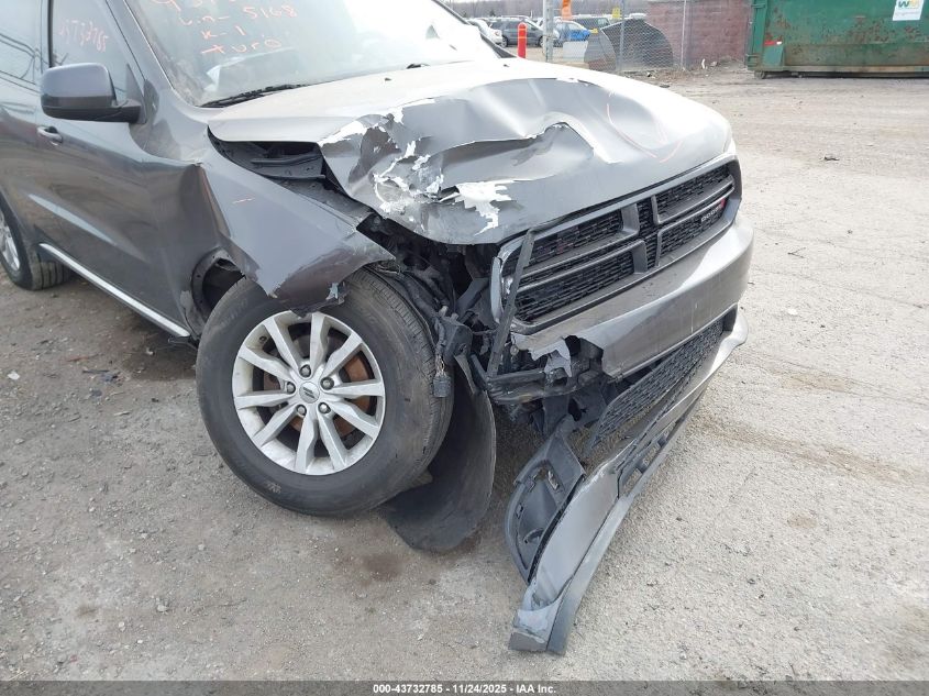 2020 Dodge Durango Sxt Plus Awd VIN: 1C4RDJAG3LC125168 Lot: 43732785