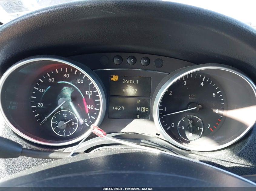 2008 Mercedes-Benz Ml 350 4Matic VIN: 4JGBB86E48A323103 Lot: 43732803