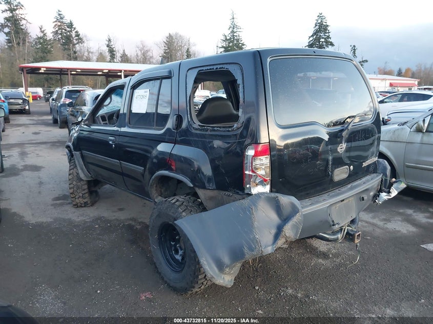 5N1ED28Y01C521456 2001 NISSAN XTERRA photo no. 3