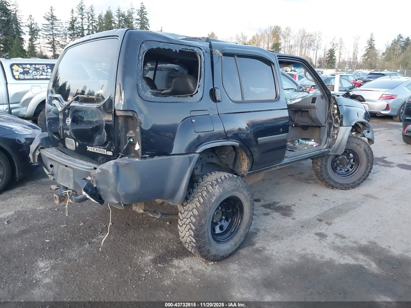 5N1ED28Y01C521456 2001 NISSAN XTERRA photo no. 4