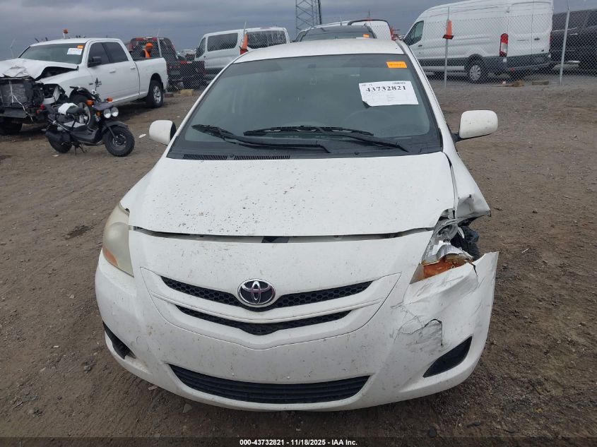 2008 Toyota Yaris VIN: JTDBT903X81276643 Lot: 43732821