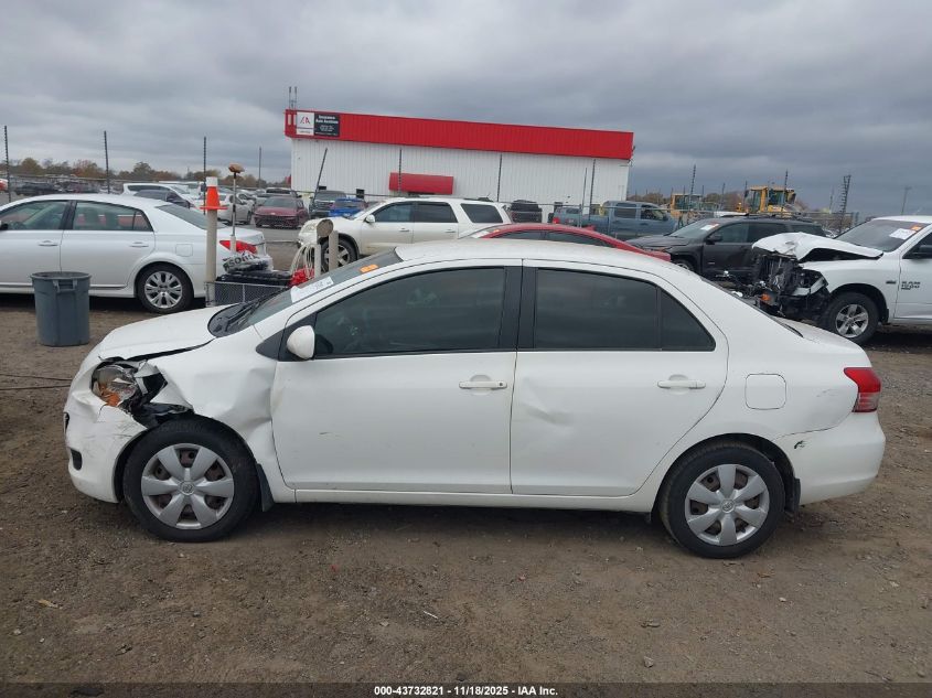 2008 Toyota Yaris VIN: JTDBT903X81276643 Lot: 43732821