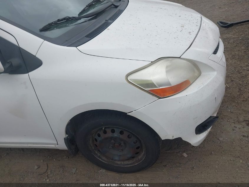 2008 Toyota Yaris VIN: JTDBT903X81276643 Lot: 43732821