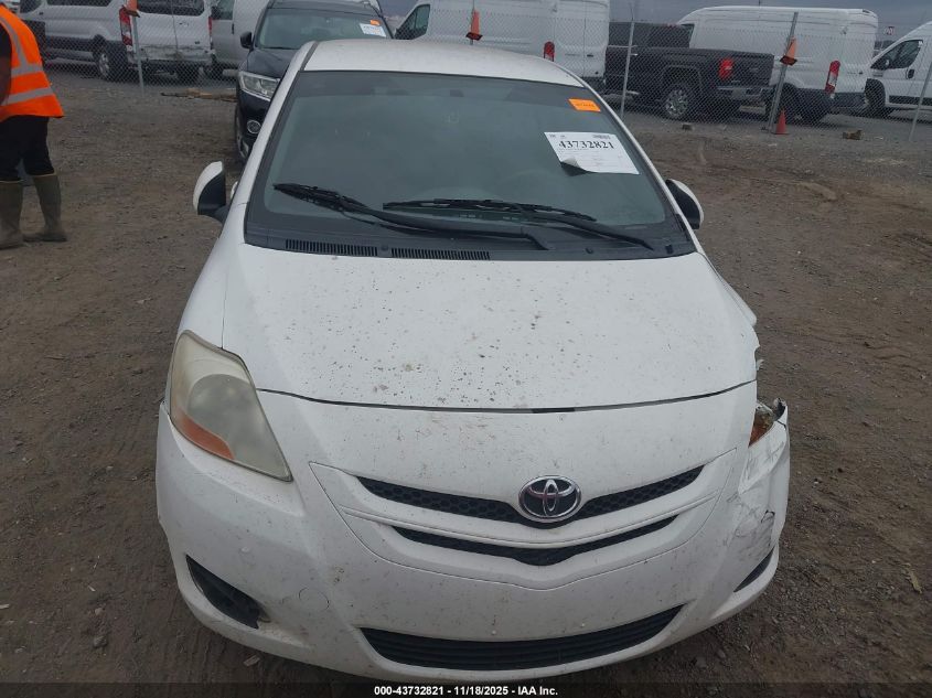 2008 Toyota Yaris VIN: JTDBT903X81276643 Lot: 43732821