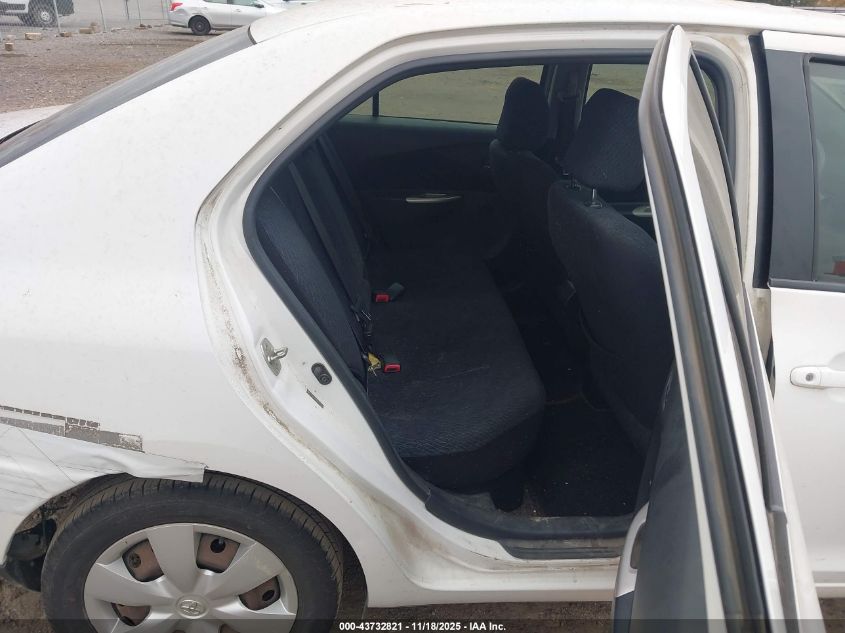 2008 Toyota Yaris VIN: JTDBT903X81276643 Lot: 43732821