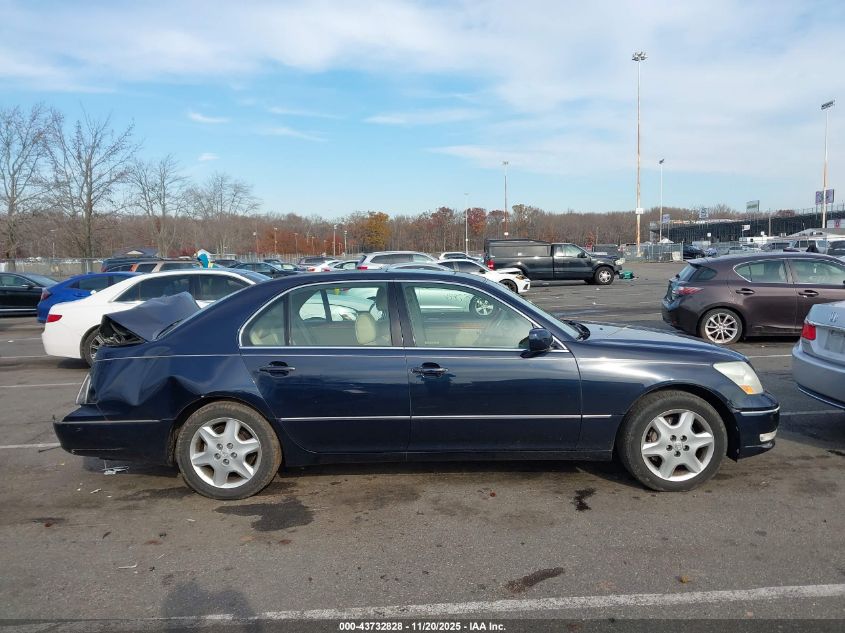 2004 Lexus Ls 430 VIN: JTHBN36F940162804 Lot: 43732828