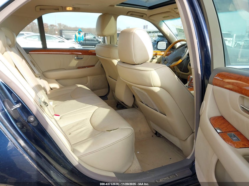 2004 Lexus Ls 430 VIN: JTHBN36F940162804 Lot: 43732828