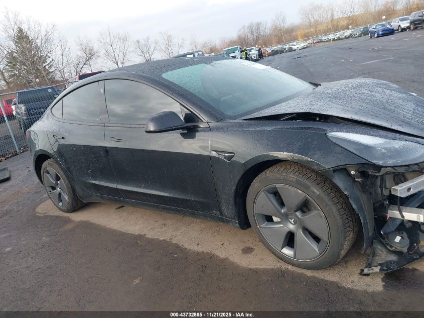 2023 Tesla Model 3 Rear-Wheel Drive VIN: 5YJ3E1EA5PF655708 Lot: 43732865