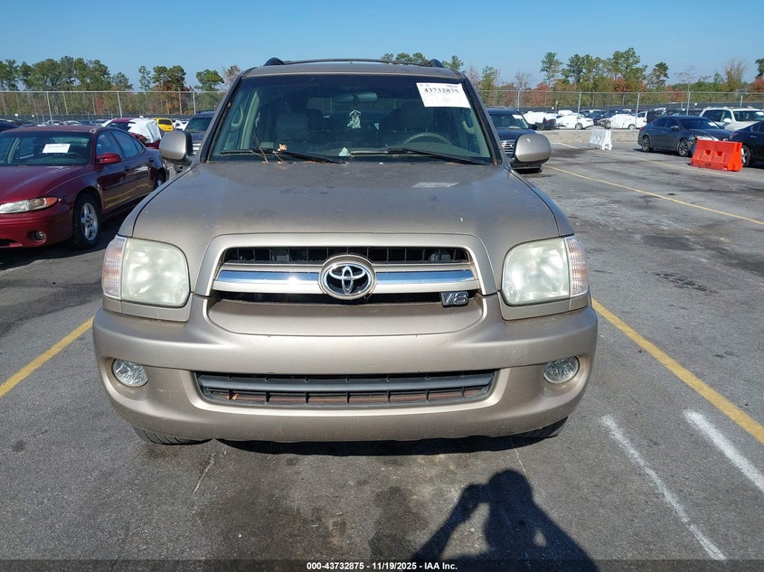 2005 Toyota Sequoia Sr5 V8 VIN: 5TDZT34A75S253484 Lot: 43732875