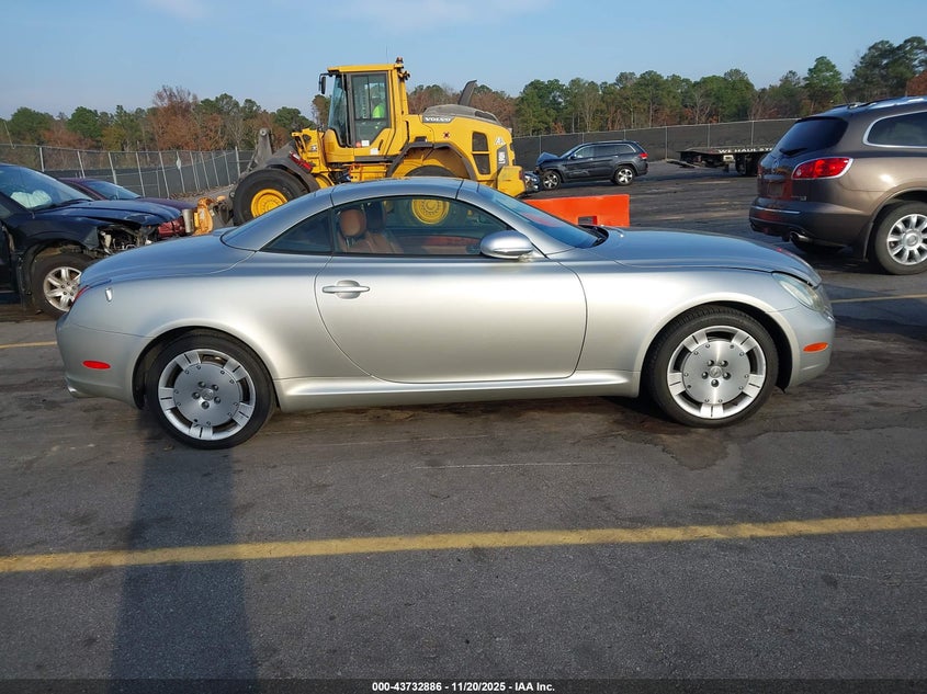 2002 Lexus Sc 430 VIN: JTHFN48Y920013926 Lot: 43732886