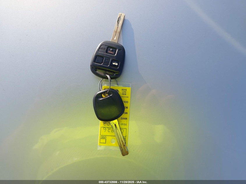 2002 Lexus Sc 430 VIN: JTHFN48Y920013926 Lot: 43732886