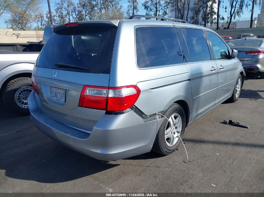 2006 Honda Odyssey Ex VIN: 5FNRL384X6B037462 Lot: 43732895